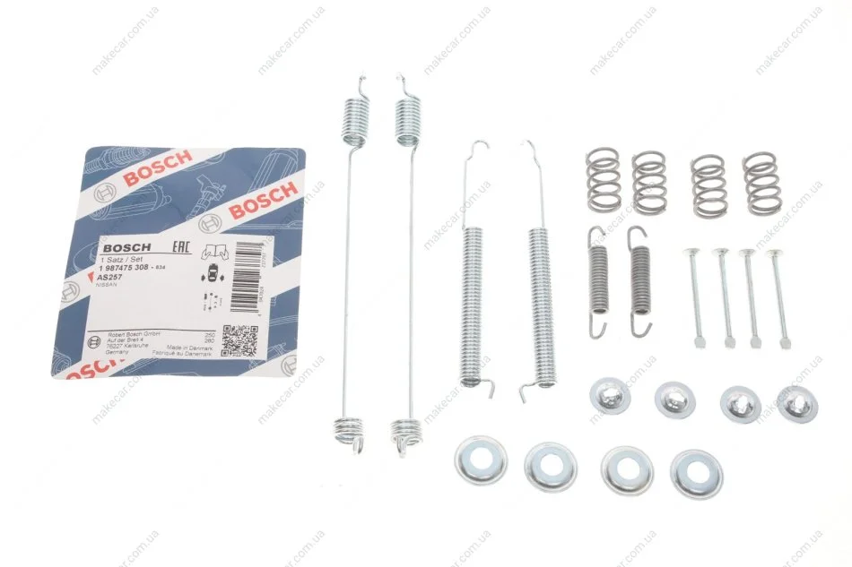 <strong>Монтажний к-кт гальмівних колодок BOSCH 1 987 475 308 (фото 1)</strong>