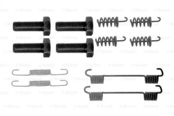 <strong>Монтажний к-кт гальмівних колодок BOSCH 1987475317 (фото 1)</strong>