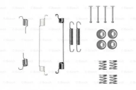 Установочный к-кт. колодок LAND ROVER -14 для Fiat, Peugeot, Renault, Ford, Abarth BOSCH 1987475330 фото товару