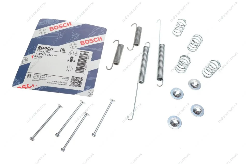 <strong>Монтажний к-кт гальмівних колодок BOSCH 1 987 475 344 (фото 1)</strong>