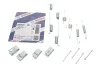<strong>Монтажний к-кт гальмівних колодок BOSCH 1987475387 (фото 1)</strong>