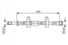 Тормозной шланг задний прав. VW T5 BOSCH 1987476320 (фото 1)