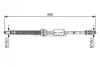 <strong>FORD Шланг тормозной задний Escort/Orion 10/90- BOSCH 1987476607 (фото 1)</strong>