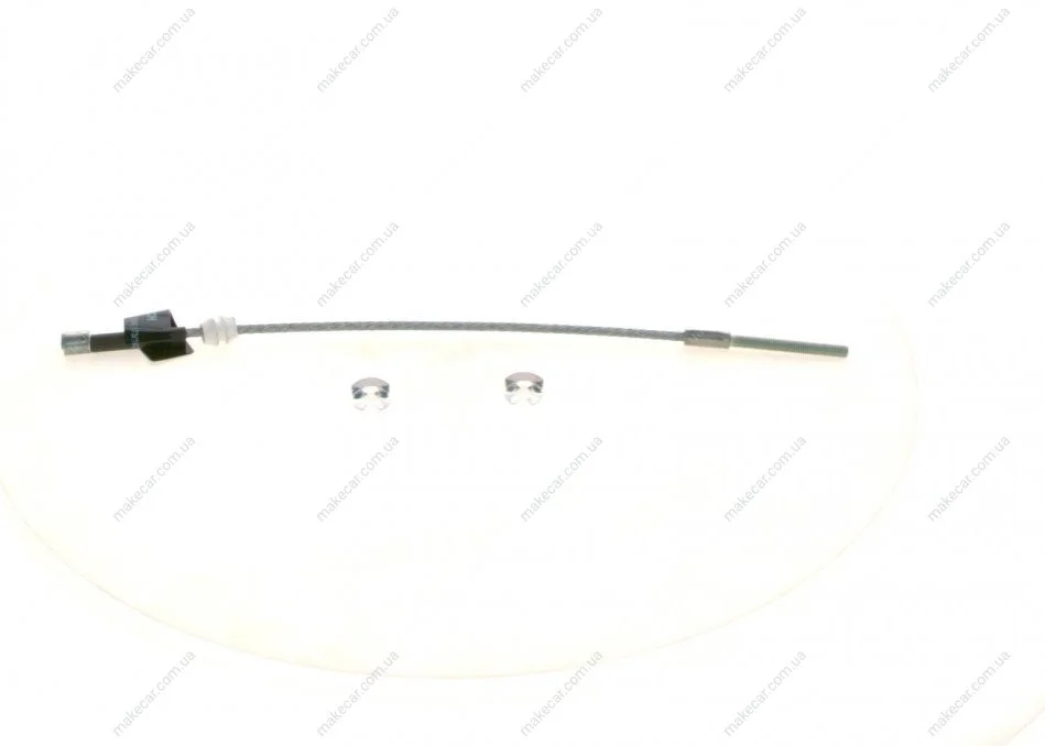 <strong>OPEL Трос ручного тормоза передн. Corsa C BOSCH 1987477667 (фото 1)</strong>