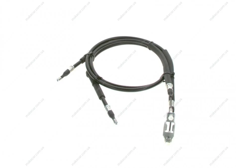 <strong>OPEL Трос ручного тормоза задн. (бараб.) Zafira 1,6 01- BOSCH 1987477868 (фото 1)</strong>