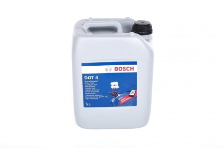 Тормозная жидкость 5л (DOT 4) BOSCH 1987479108 фото товара