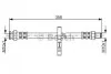 <strong>ТFIAT Шланг торм.зад. Ducato -98 BOSCH 1987481019 (фото 1)</strong>