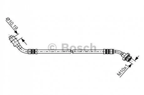 Шланг тормозной для Ford, Nissan BOSCH 1987481227 фото товара