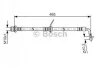 <strong>Шланг торм. зад. лев. TOYOTA AVENSIS -03 BOSCH 1987481613 (фото 1)</strong>