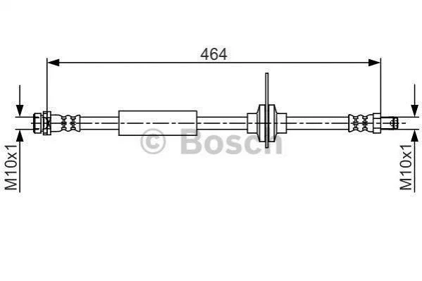 <strong>Шланг гальмівний BOSCH 1987481702 (фото 1)</strong>