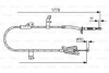 NISSAN Трос ручн.тормоза лев.Primera 02- BOSCH 1987482304 (фото 1)