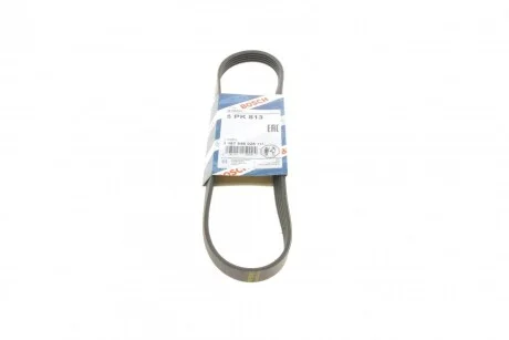 Ремінь п-клиновий 5pk813 (Вир-во Bosch) для BMW BOSCH 1 987 946 026 фото товару