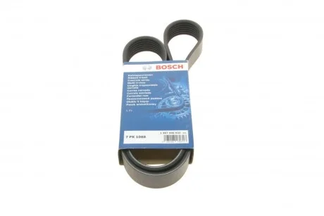 Ремень поликлиновый 7PK1088 для Toyota, Volvo, Nissan BOSCH 1 987 946 032 фото товара