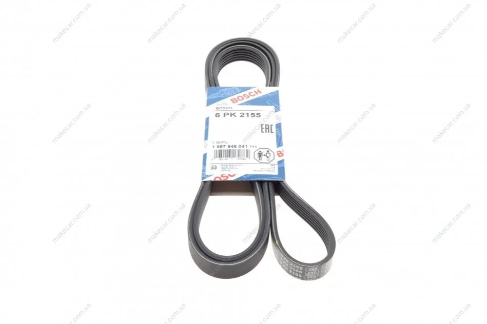 <strong>Ремінь п-клиновий 6pk2155 (Вир-во Bosch) BOSCH 1 987 946 041 (фото 1)</strong>