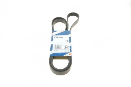 Доріжковий ремінь для Mazda, SsangYong, Mercedes, Ford, Nissan BOSCH 1 987 946 105 фото товару