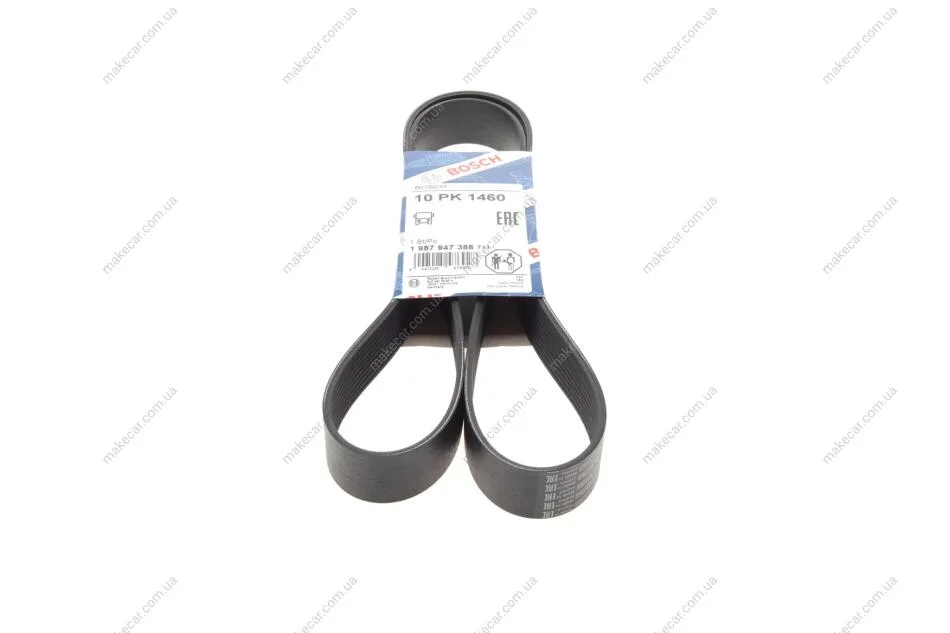 <strong>Ремінь полікліновий 10PK1460 BOSCH 1987947388 (фото 1)</strong>