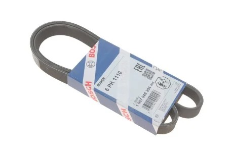 Доріжковий ремінь 6PK1110 для BOSCH 1987948304 фото товару