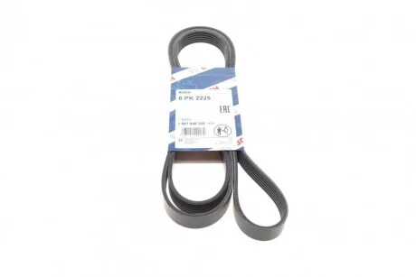 Доріжковий ремінь 6PK2225 для BOSCH 1987948306 фото товару