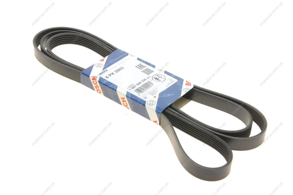 <strong>Ремінь поліклиновий 6PK2604 Grand Cherokee II BOSCH 1987948335 (фото 1)</strong>