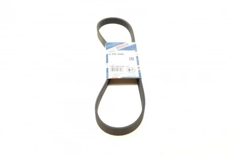 Ремінь поліклиновий для Hyundai, Suzuki, Mitsubishi, Toyota, KIA BOSCH 1 987 948 434 фото товару