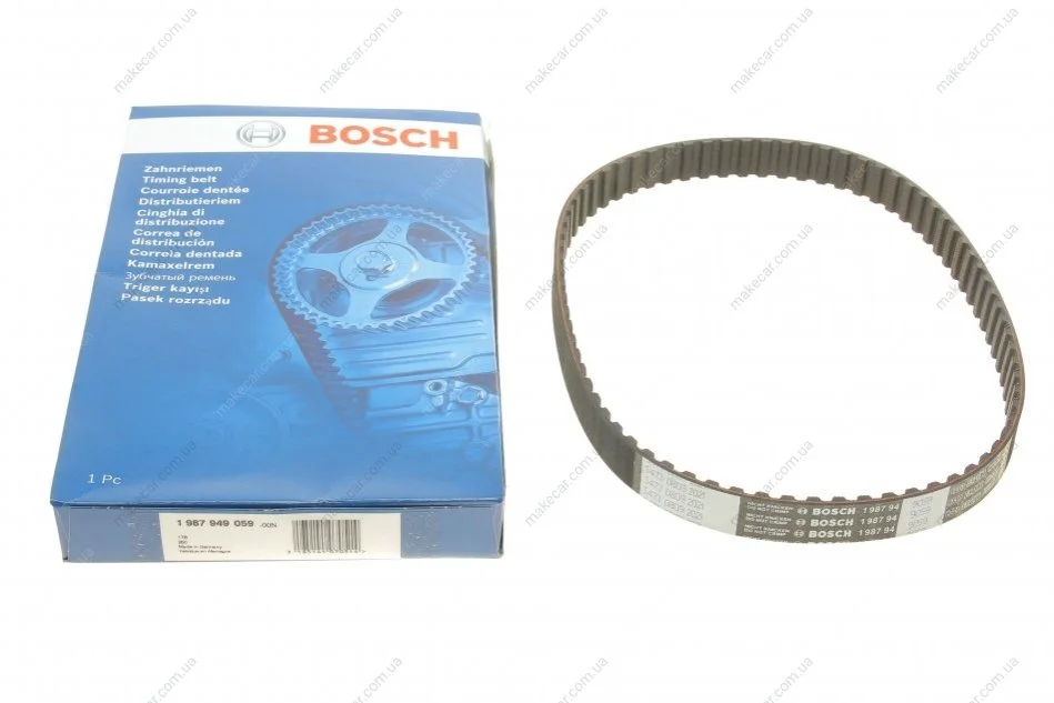 <strong>Ремінь ГРМ Z=75 BOSCH 1987949059 (фото 1)</strong>