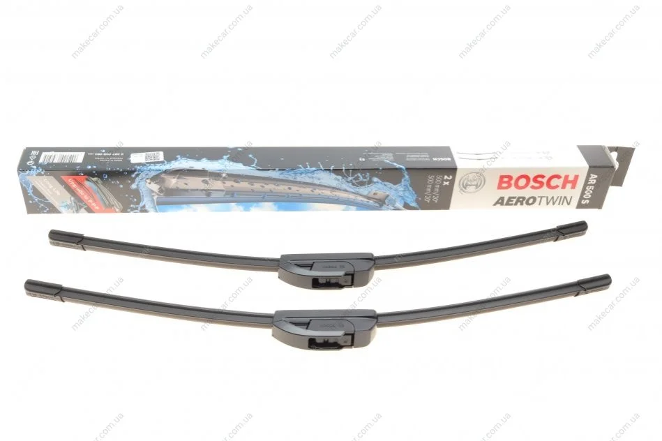 <strong>Комплект склоочисників безкаркасні 500 • 500 мм. BOSCH 3 397 009 081 (фото 1)</strong>