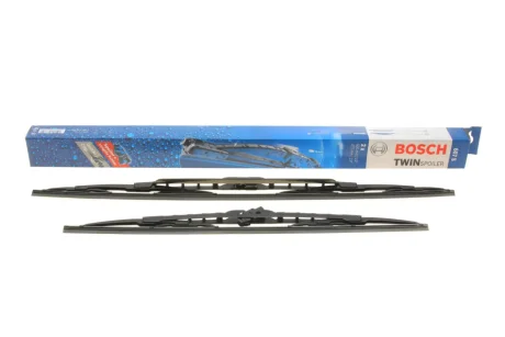Комплект щеток стеклоочистителя каркасных Bosch Twin Spoiler 600/475 для Alfa Romeo, Ford, Volkswagen, Vauxhall, Opel BOSCH 3 397 118 306 фото товара