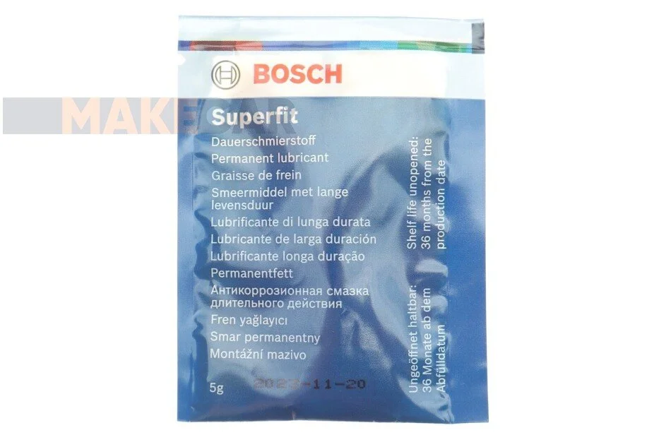 <strong>ПРОТИШУМОВЕ МАСТИЛО SUPERFIT 5МЛ BOSCH 5000000151 (фото 1)</strong>