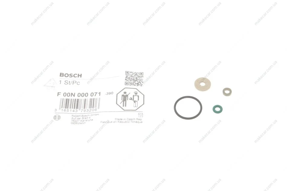 <strong>Опорне кільце BOSCH F 00N 000 071 (фото 1)</strong>
