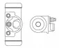 <strong>CHRYSLER Колесный тормозной цилиндр Voyager III,Kia BOSCH F026002344 (фото 5)</strong>