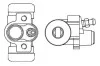 <strong>Тормозной цилиндр SUZUKI IGNIS 1.3 BOSCH F026002384 (фото 5)</strong>