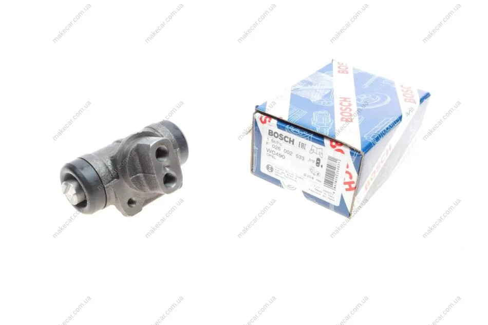 <strong>Циліндр гальмівний робочий BOSCH F 026 002 533 (фото 1)</strong>