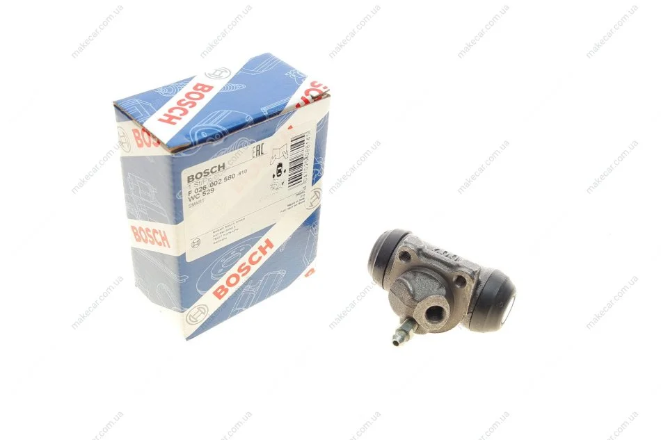 <strong>Гальмівний циліндр робочий BOSCH F 026 002 580 (фото 1)</strong>