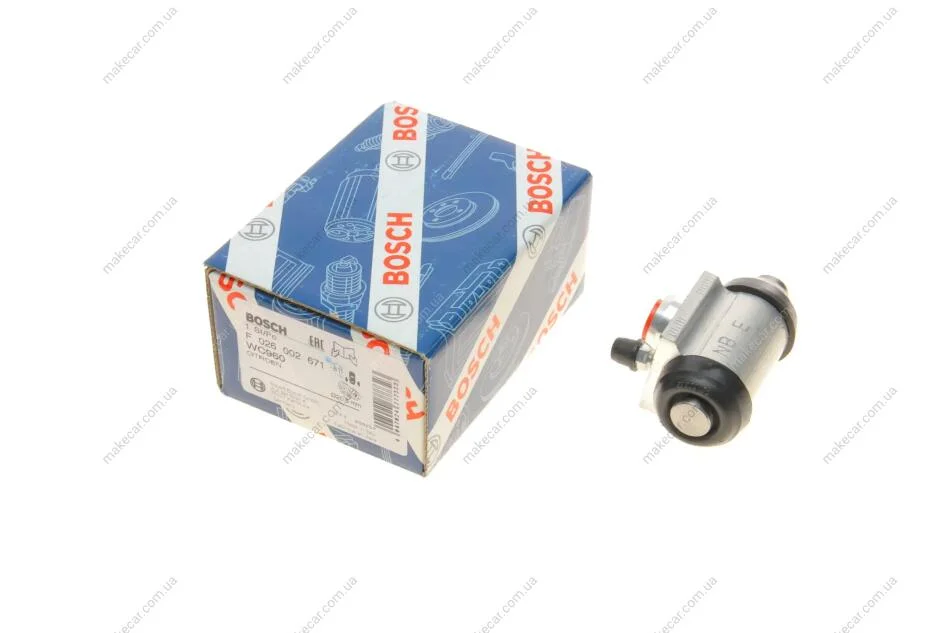 <strong>Цилиндр тормозной CITROEN C3 II 09- BOSCH F026002671 (фото 1)</strong>
