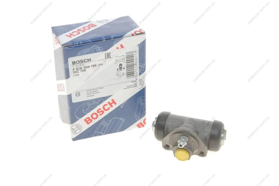 <strong>Гальмівний циліндр робочий BOSCH F026009795 (фото 1)</strong>