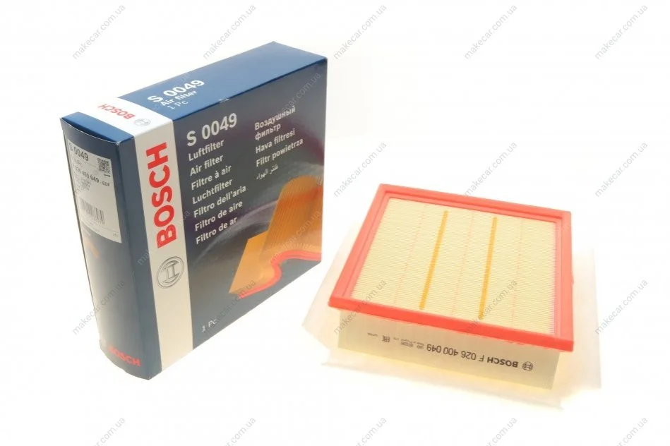 <strong>Фільтр повітряний BOSCH F 026 400 049 (фото 1)</strong>