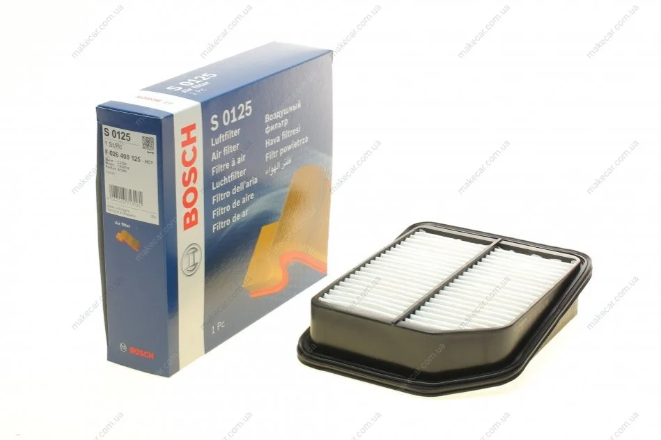 <strong>Повітряний фільтр BOSCH F 026 400 125 (фото 1)</strong>