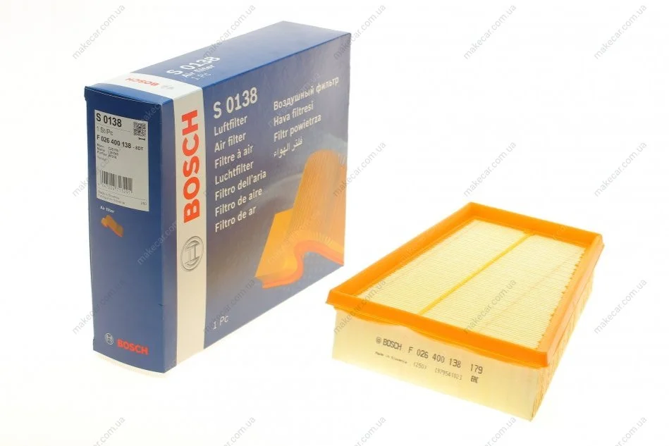 <strong>Повітряний фільтр BOSCH F026400138 (фото 1)</strong>