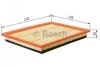 <strong>Фільтр повітряний BOSCH F026400177 (фото 1)</strong>