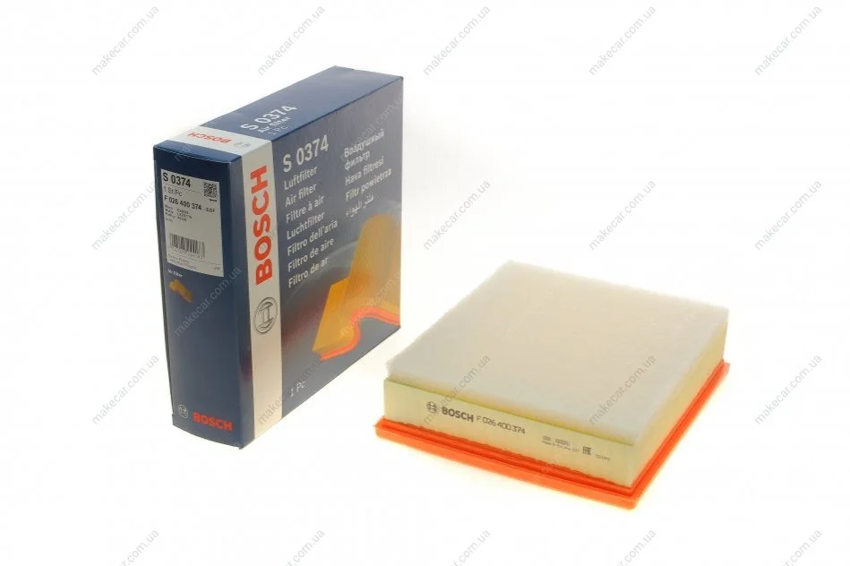 <strong>Повітряний фільтр BOSCH F 026 400 374 (фото 1)</strong>