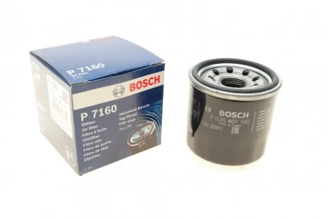Фільтр масляний для BOSCH F026407160 фото товару