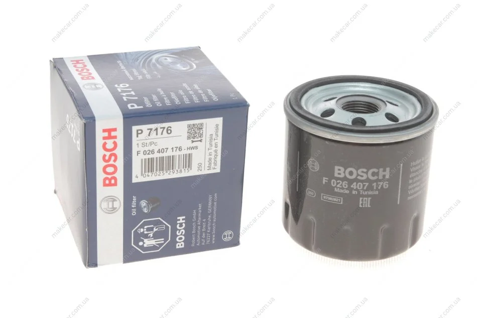 <strong>Фільтр масляний BOSCH F026407176 (фото 1)</strong>