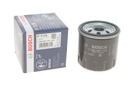 Фільтр масляний для Renault, Dacia, Mercedes, Infiniti BOSCH F026407176 фото товару