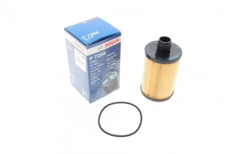 Фільтр масляний для Vauxhall, Chevrolet, Opel BOSCH F026407258 фото товару