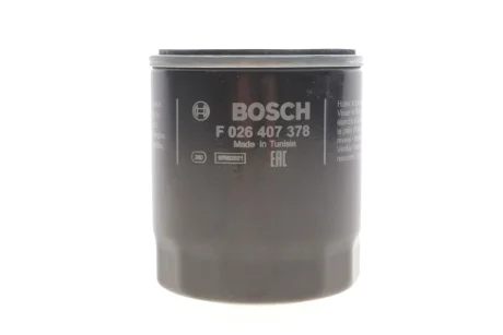 Фільтр масляний для BOSCH F026407378 фото товару