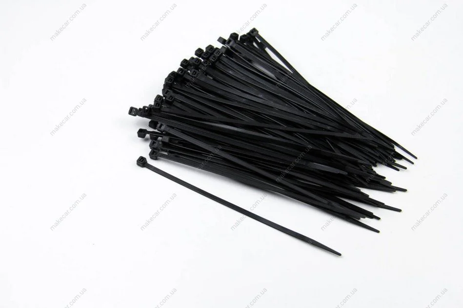 <strong>Хомут пластиковий BLACK 4,8 X 200 (100 шт) Bosma 0041 (фото 1)</strong>