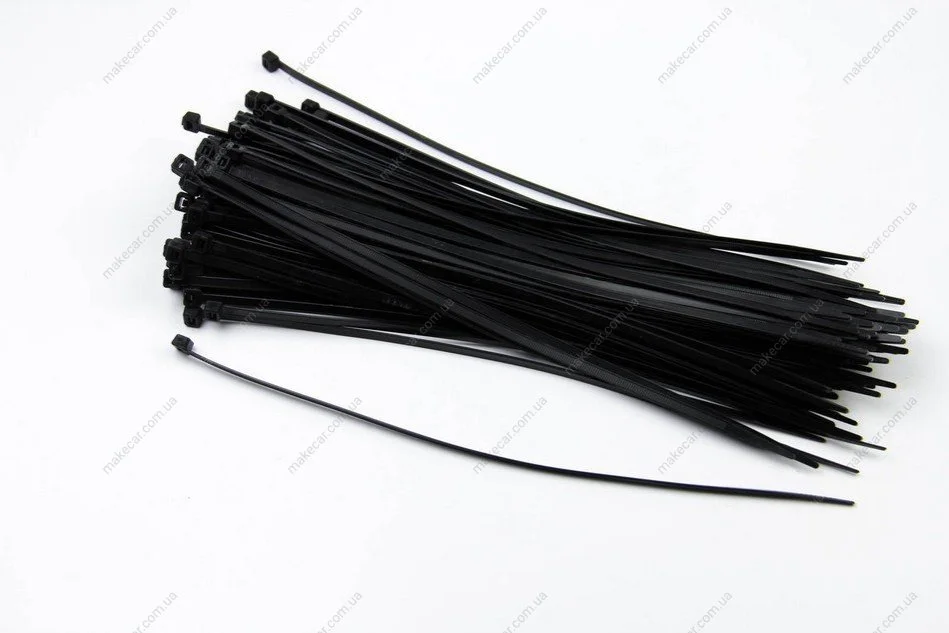 <strong>Хомут пластиковий BLACK 4,8 X 300 (100 шт) Bosma 0058 (фото 1)</strong>