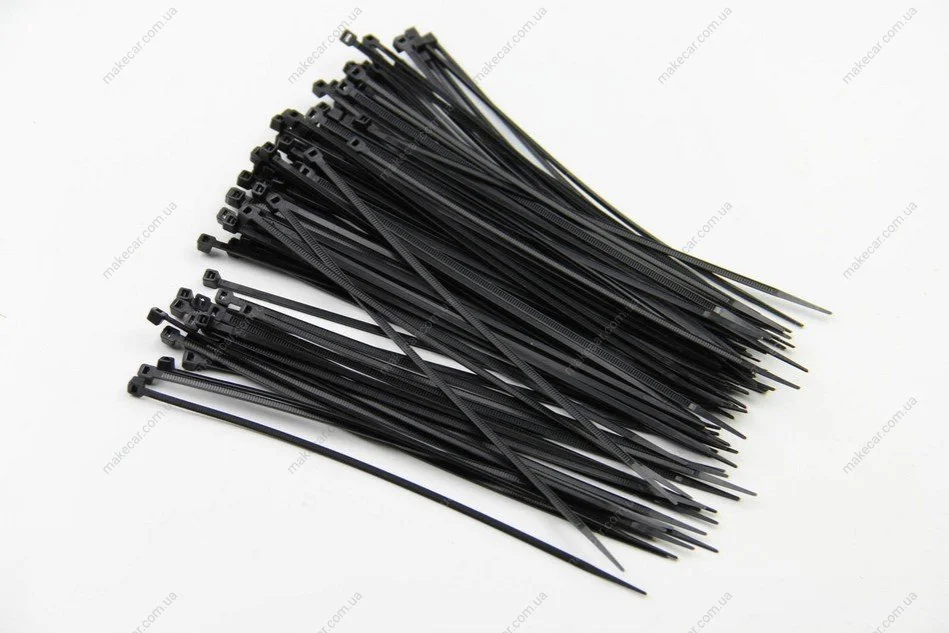 <strong>Хомут пластиковий BLACK 2,5 X 160 (100 шт) Bosma 4193 (фото 1)</strong>