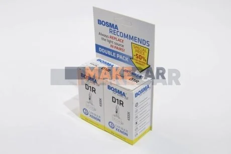 Лампа ксенонова D1R XENON 85V 35W PK32D-3 4300K (2шт) для Bosma 6179D фото товару