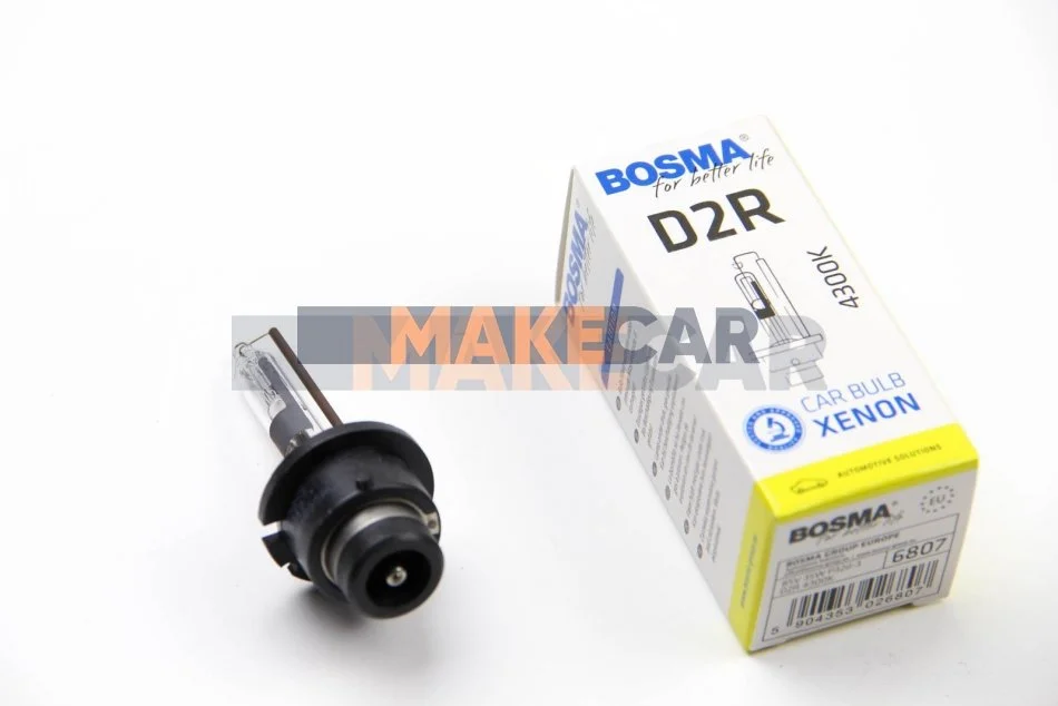 <strong>Лампа ксенонова D2R XENON 85V 35W P32D-3 4300K Bosma 6807 (фото 1)</strong>